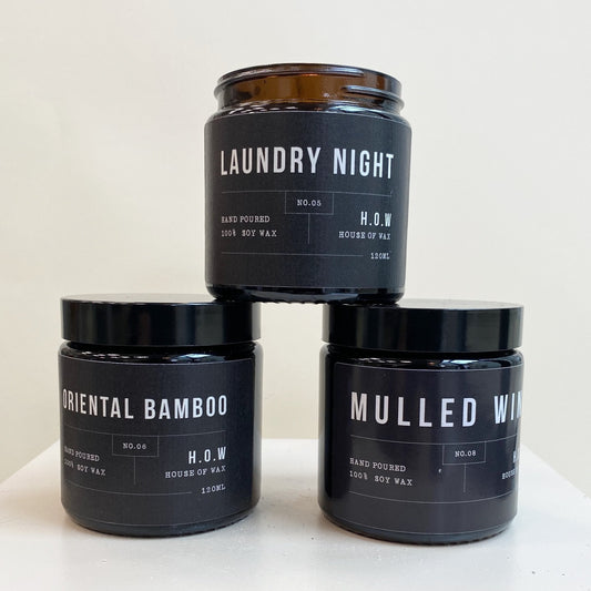 Hand Poured 100% Soy Wax Candles